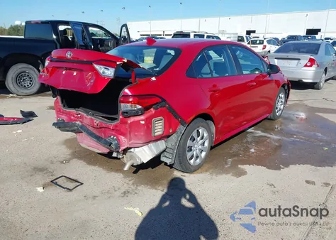 2021 Toyota Corolla Le из США, поврежденный, VIN 5YFEPMAE0MP262499